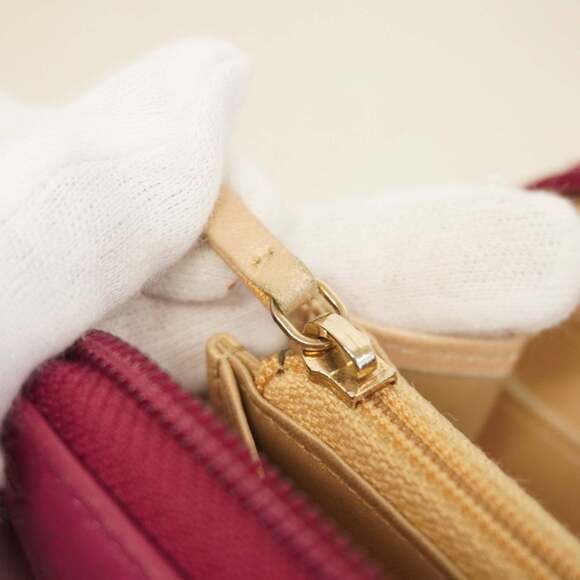 Chanel long wallet, Camellia design, lambskin, pink champagne, women's. - Picture 9 of 15